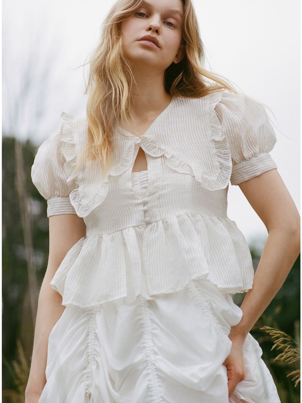 Kimchi blue Beth collared blouse